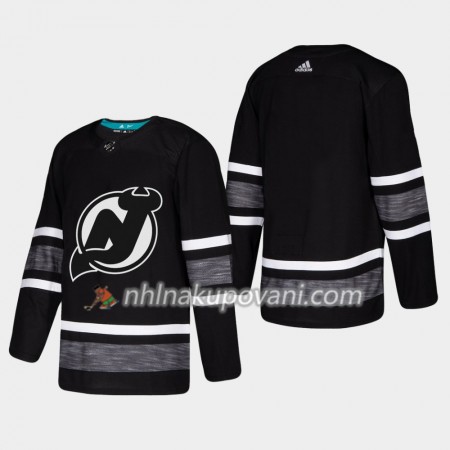 New Jersey Devils Dresy Blank Černá 2019 NHL All-Star Adidas Authentic - Pánské
